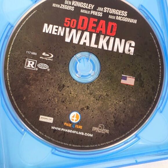50 Dead Men Walking Blu-Ray Ben Kingsley Jim Sturgess Thriller - Picture 3 of 4